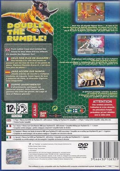 Digimon Rumble Arena 2 - PS2 (Genbrug)